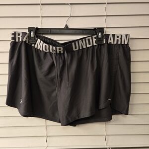Under Armour Gray HeatGear Shorts